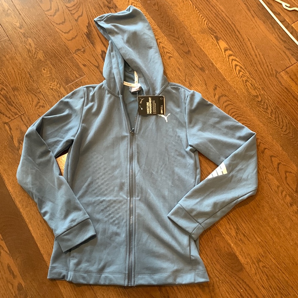 PUMA Youth XL DryCell  Hooded Zip-Up- Brand New with Tags